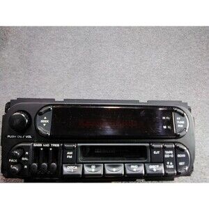 Chrysler Mitsubishi Car Radio AM/FM Cassette MR 459822 RX-3UC6WYD